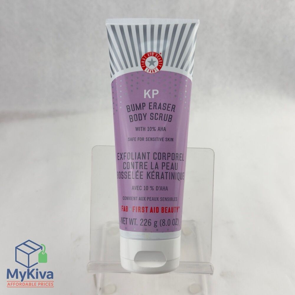 First Aid Beauty KP Bump Eraser Body Scrub Travel Size 1oz AHA Exfoliant